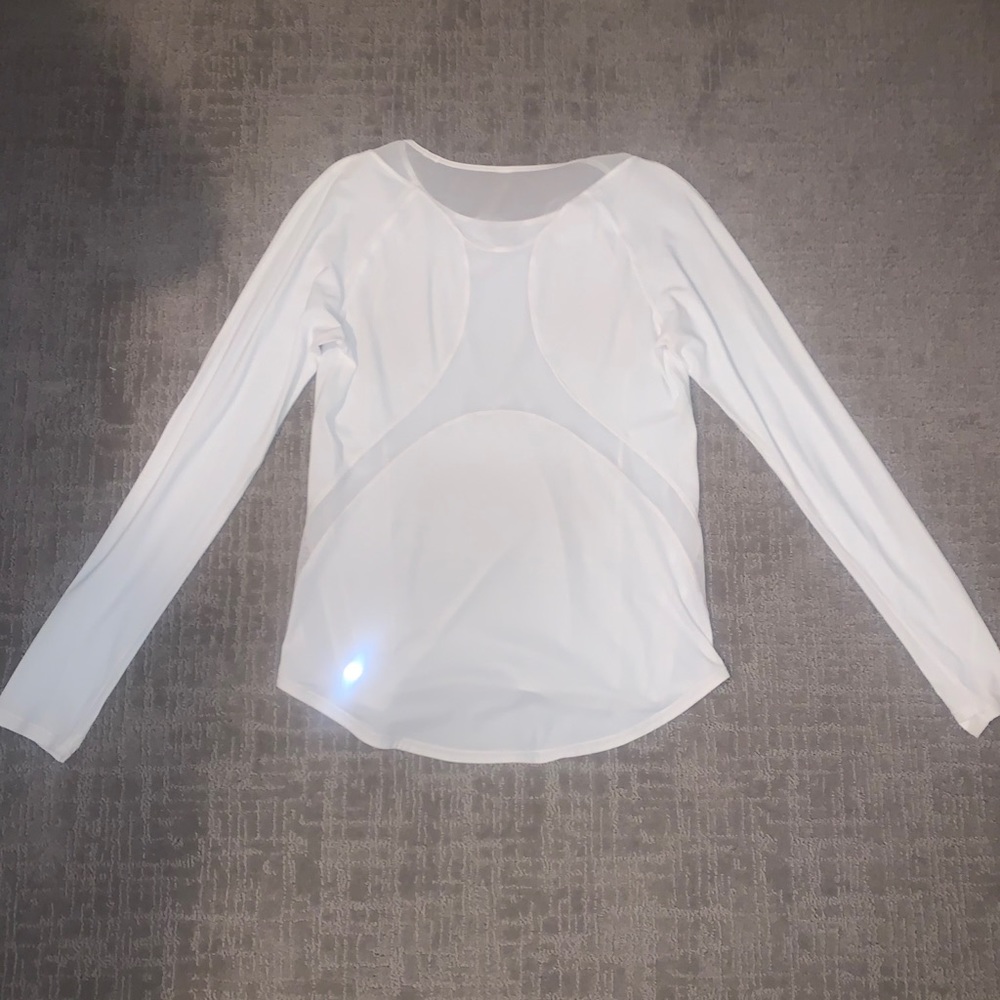 Basic White Lululemon Long Sleeve - image 2